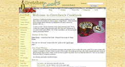 Desktop Screenshot of gretchencooks.com